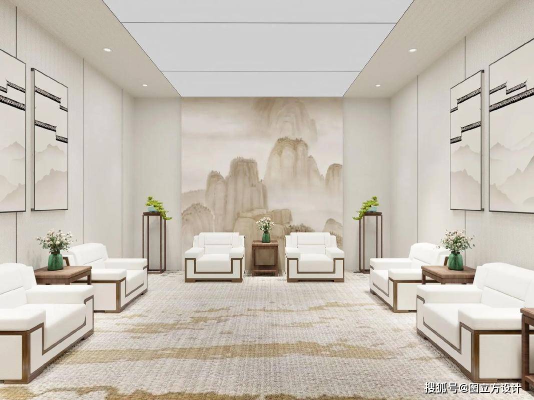 接待室新风貌：装修效果图引领商务新体验