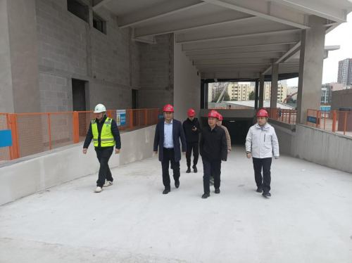 |w66平台中国施工企业管理协会华东办事处程建军一行到上海集成电路设计产业园集辰中心二期平台项目考察